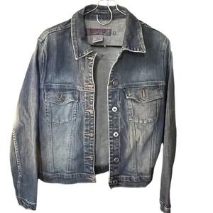 Trendy Blue Denim Jacket